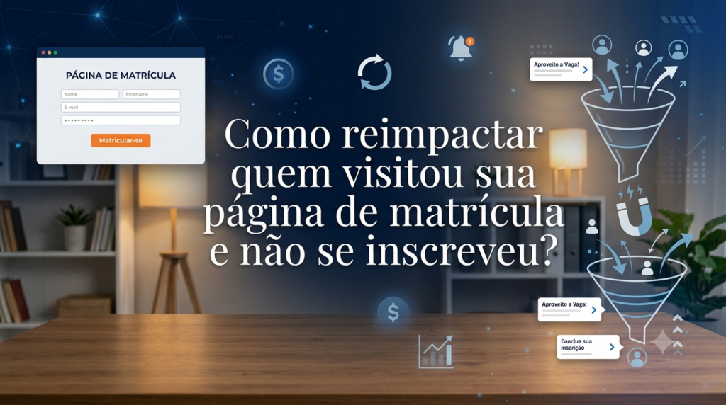 Como reimpactar quem visitou sua página de matriculas